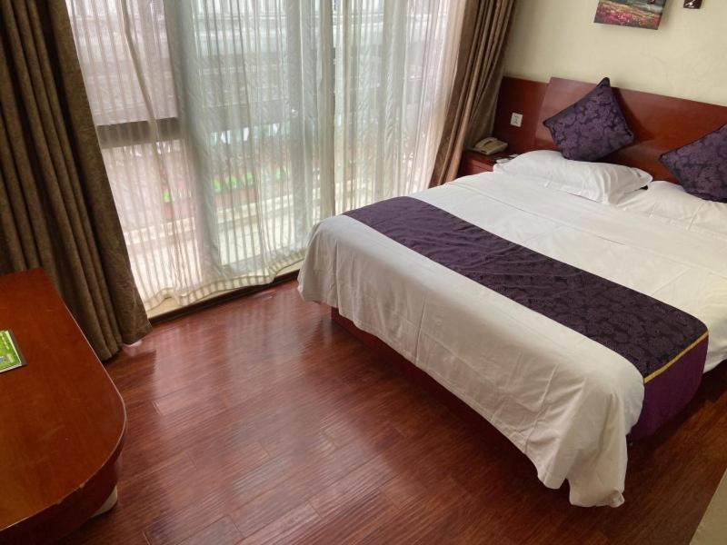 Greentree Inn Shanghai Songjiang University City New Songjiang Road Express Hotel ภายนอก รูปภาพ
