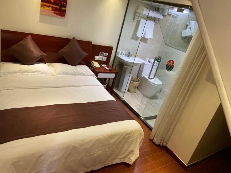 Greentree Inn Shanghai Songjiang University City New Songjiang Road Express Hotel ภายนอก รูปภาพ