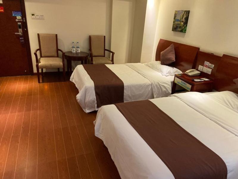 Greentree Inn Shanghai Songjiang University City New Songjiang Road Express Hotel ภายนอก รูปภาพ