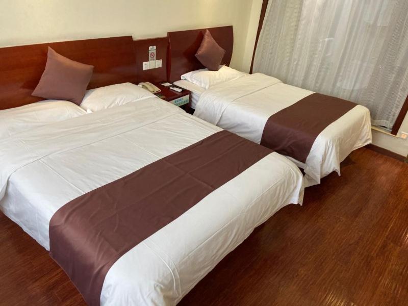 Greentree Inn Shanghai Songjiang University City New Songjiang Road Express Hotel ภายนอก รูปภาพ
