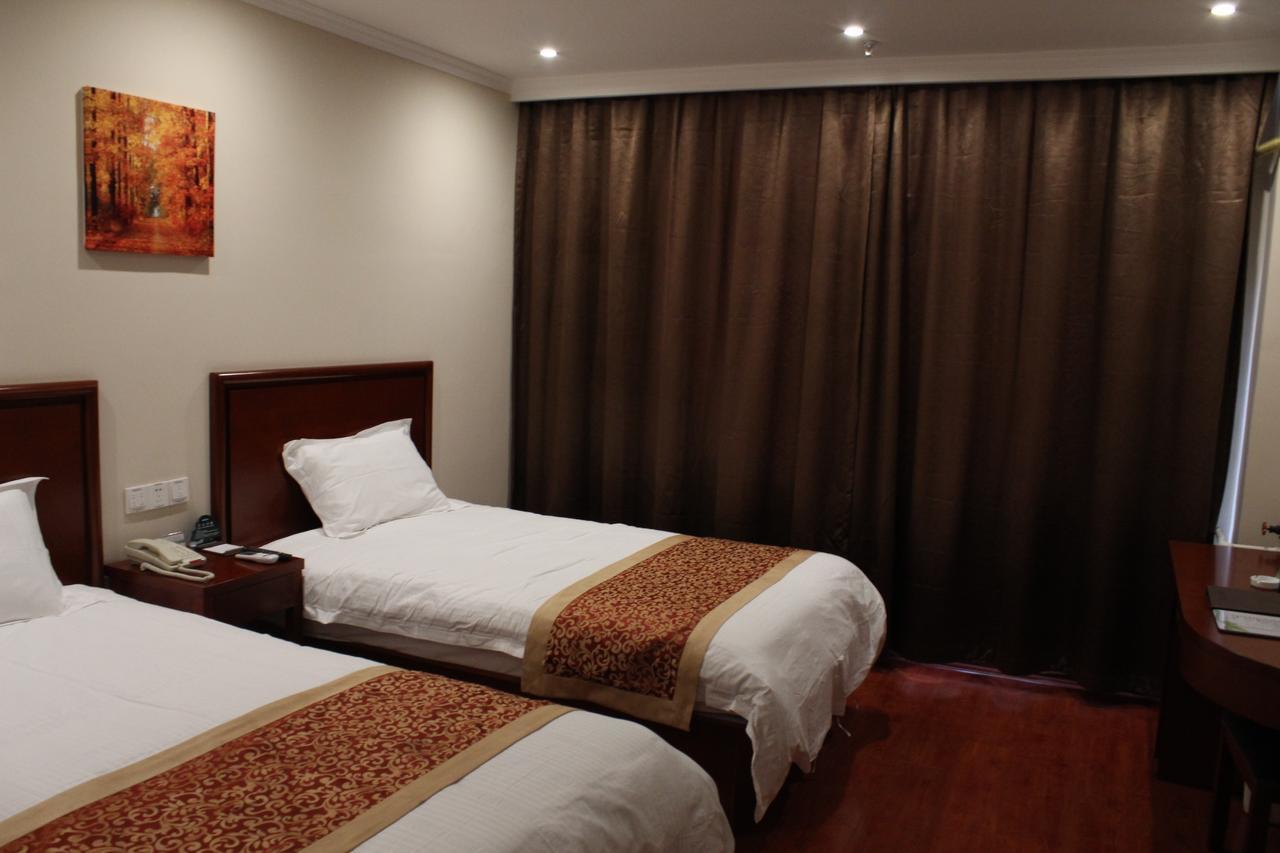 Greentree Inn Shanghai Songjiang University City New Songjiang Road Express Hotel ภายนอก รูปภาพ