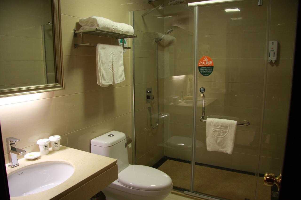 Greentree Inn Shanghai Songjiang University City New Songjiang Road Express Hotel ภายนอก รูปภาพ