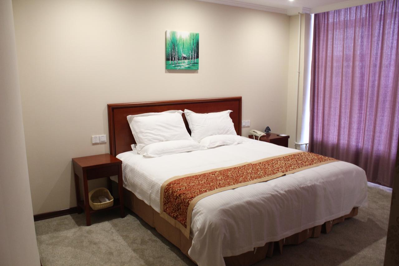 Greentree Inn Shanghai Songjiang University City New Songjiang Road Express Hotel ภายนอก รูปภาพ