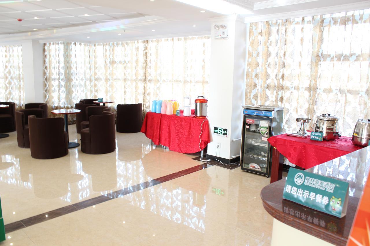 Greentree Inn Shanghai Songjiang University City New Songjiang Road Express Hotel ภายนอก รูปภาพ
